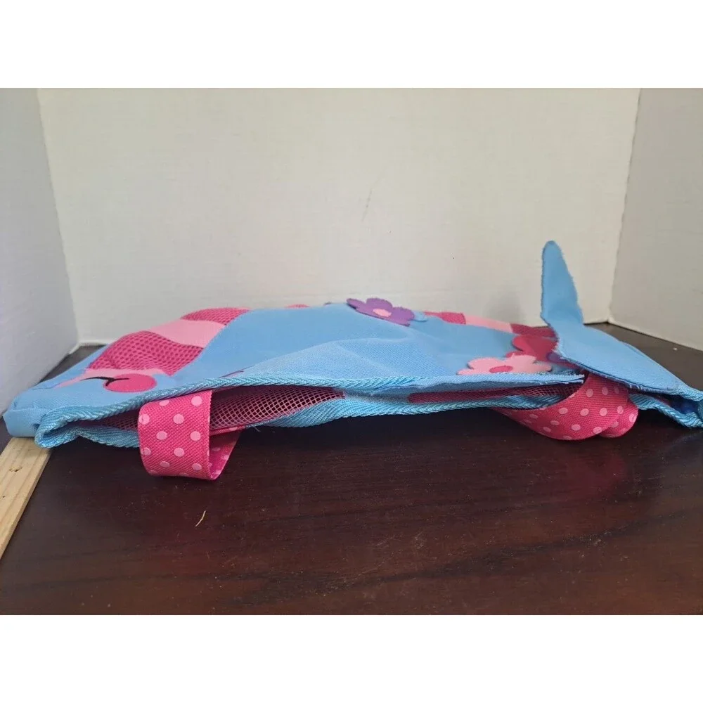 Stephen Joseph Blue And Pink Whale Beach Bag
